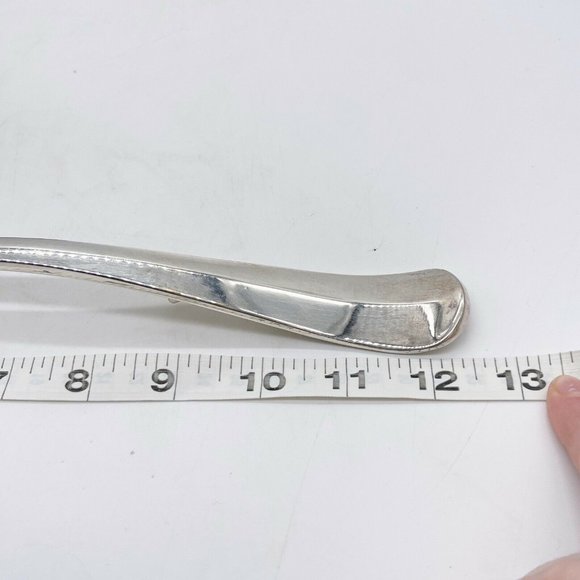 Gerity Georgian Silver Plate Serving Ladle Spoon G48 Cloth Bag Tag 12.5” - Picture 10 of 12